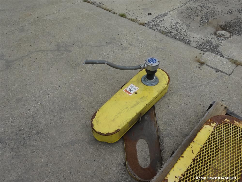Used Thomas Conveyor Company Screw Conveyor, 304 Stainless Steel, Horizontal.