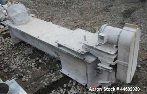 Used- Stainless Steel Screw Conveyor