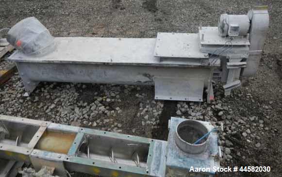 Used- Stainless Steel Screw Conveyor