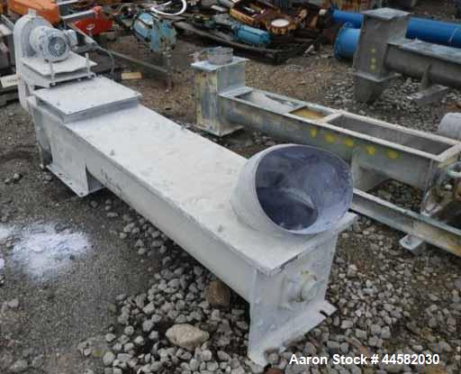 Used- Stainless Steel Screw Conveyor