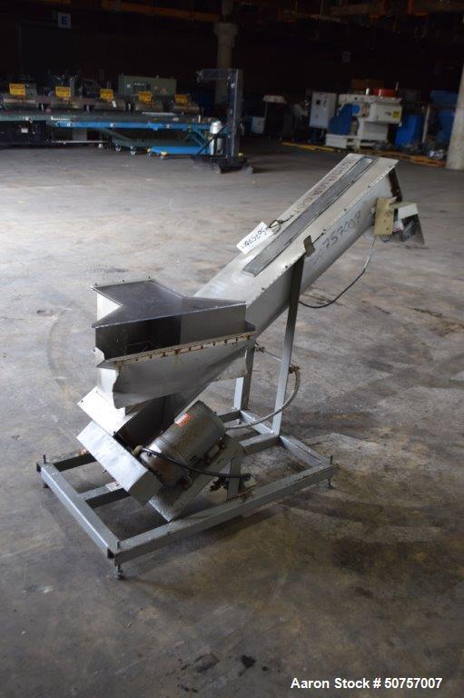 Used Inclined Screw Conveyor