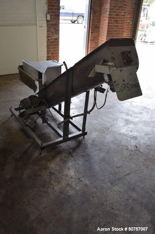 Used Inclined Screw Conveyor