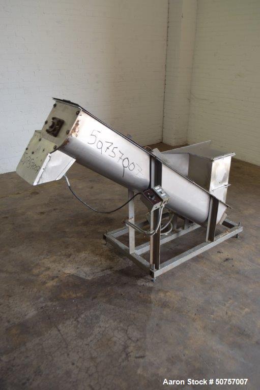 Used Inclined Screw Conveyor