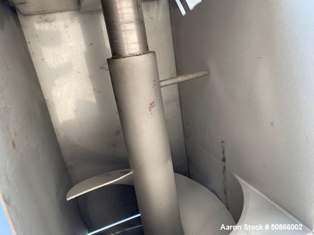 Used Screw Conveyor, Stainless Steel.