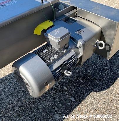 Used Screw Conveyor, Stainless Steel.