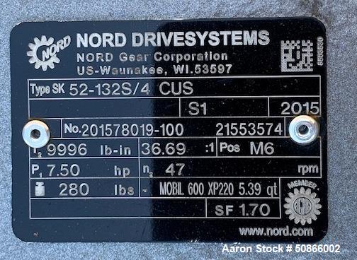 Used Screw Conveyor, Stainless Steel.