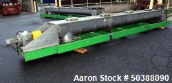 Used- KWS Manufacturing Ribbon Style Continuos Mixer / Conveyor, 304 Stainless