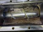 Used- Screw Conveyor, 304 Stainless Steel.