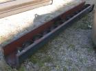 Used Screw conveyor section, carbon steel, consisting of (1) 9