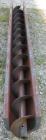 Used Screw conveyor section, carbon steel, consisting of (1) 9