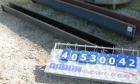 Used Screw conveyor section, carbon steel, consisting of (1) 6