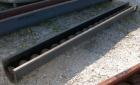 Used Screw conveyor section, carbon steel, consisting of (1) 6