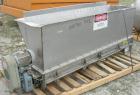 Used Screw conveyor, 304 stainless steel, horizontal. 9