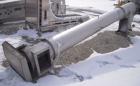 Used Hydrolift Vertical Screw Conveyor, 304 stainless steel. 16