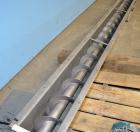 Used Stainless Steel Horizontal Screw Conveyor