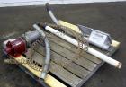Used Flexible Screw Conveyor, Carbon Steel. Approximate 2-5/8