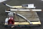 Used Flexible Screw Conveyor, Carbon Steel. Approximate 2-5/8