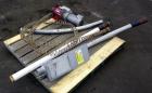 Used Flexible Screw Conveyor, Carbon Steel. Approximate 2-5/8