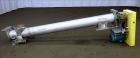 Used Screw conveyor, 304 Stainless Steel.
