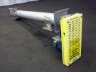 Used Screw conveyor, 304 Stainless Steel.