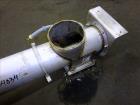Used Screw conveyor, 304 Stainless Steel.