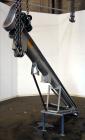 Used Incline Screw Conveyor, 304 Stainless Steel. 6