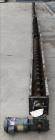 Used Screw Conveyor, Horizontal. Carbon steel screw 6