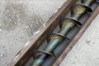 Used Screw Conveyor, Horizontal. Carbon steel screw 6