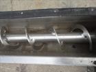 Used Screw Conveyor/Continuous Mixer, 304 Stainless Steel, Horizontal.