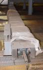 Unused- Orthman Screw Conveyor, 316 Stainless Steel. Approximate 12” diameter x 273” long screw, 6” pitch. Maximum capacity 40 cubic feet per hour at 50 pounds a cubic foot material density. Driven b...