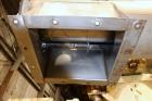Used Incline Screw Conveyor, 304 Stainless Steel.
