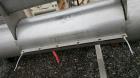 Used Incline Screw Conveyor, 304 Stainless Steel.