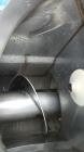 Used Incline Screw Conveyor, 304 Stainless Steel.