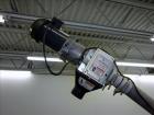 Used Incline Screw Conveyor, Carbon Steel.