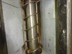 Used Incline Screw Conveyor, Carbon Steel.