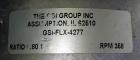 Used Incline Screw Conveyor, Carbon Steel.