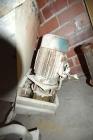 Used Inline Screw Conveyor, Stainless Steel. Approximate 10