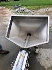 Used S. Howes Inclined Screw Conveyor, Model 4SC16, Stainless Steel.
