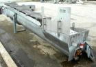 USED: Incline screw conveyor, 304 stainless steel. 14