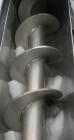 Used Screw Conveyor, 316 Stainless Steel. 6