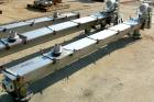 USED: Screw Conveyor, 304 stainless steel, horizontal. 6