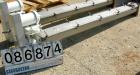 USED: Screw conveyor, 304 stainless steel, horizontal. 6