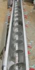 Unused- Dalex Screw conveyor, 304 stainless steel, horizontal. 9