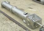 Unused-USED: Dalex screw conveyor, 304 stainless steel.  9