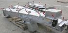 USED: Screw conveyor, 304 stainless steel, horizontal. 9
