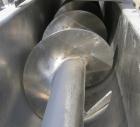 USED: Screw conveyor, 304 stainless steel, horizontal. 9