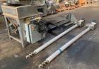 Used- AMS Twin Flexible Auger Feeder, Model TFA-800