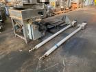 Used- AMS Twin Flexible Auger Feeder, Model TFA-800