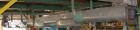 USED: Advanced Fabricators Screw Conveyor, 304 stainless steel, horizontal. 6