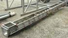 Used Continental Screw Conveyor Horizontal Screw Conveyor, 316 Stainless Steel. Approximate 9